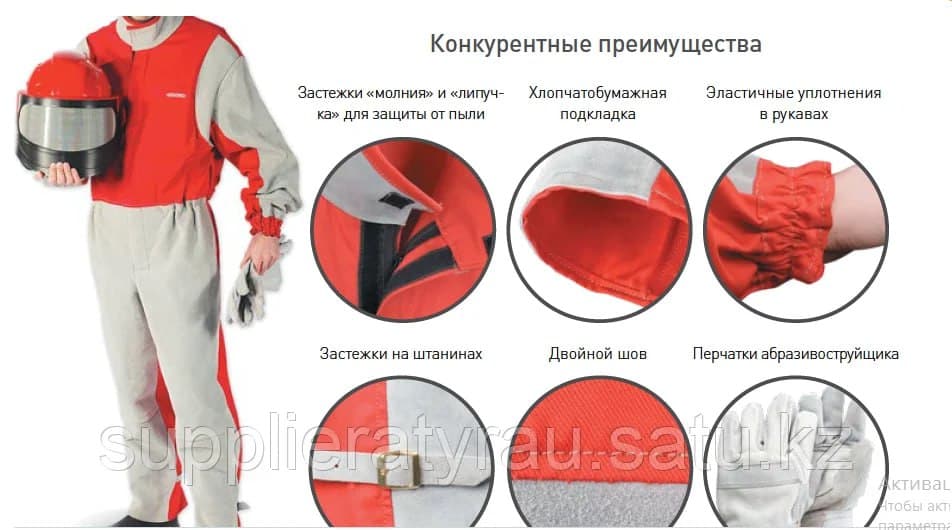 Костюм абразивоструйщика профессиональный Contracor